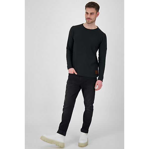 Bekleidung Pullover ALIFE AND KICKIN® VitoAK Knit Pullover schwarz