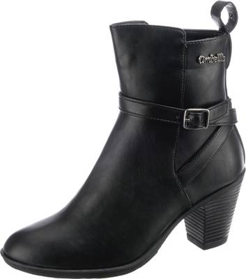 Damen Blockabsatz Ankle Boots Stiefeletten Stiefel Pumps Wedge Freizeit Schuhe 