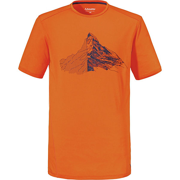Bekleidung T-Shirts Schöffel Funktionsshirt Skyrup Funktionsshirts Adultmännlich orange