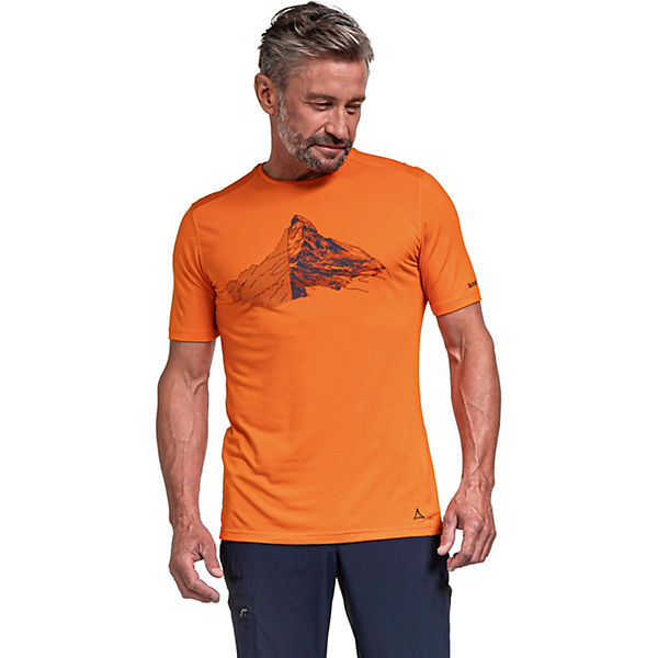 Bekleidung T-Shirts Schöffel Funktionsshirt Skyrup Funktionsshirts Adultmännlich orange Bekleidung T-Shirts Schöffel Funktionsshirt Skyrup Funktionsshirts Adultmännlich orange