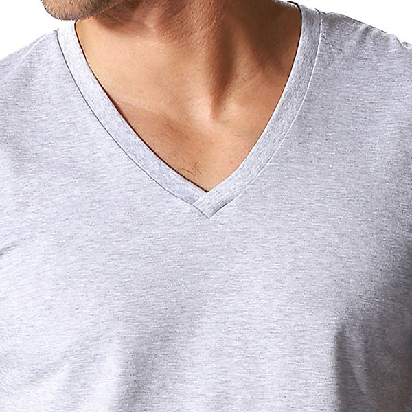 Bekleidung Unterhemden Mey T-Shirt Dry Cotton Unterhemden grau