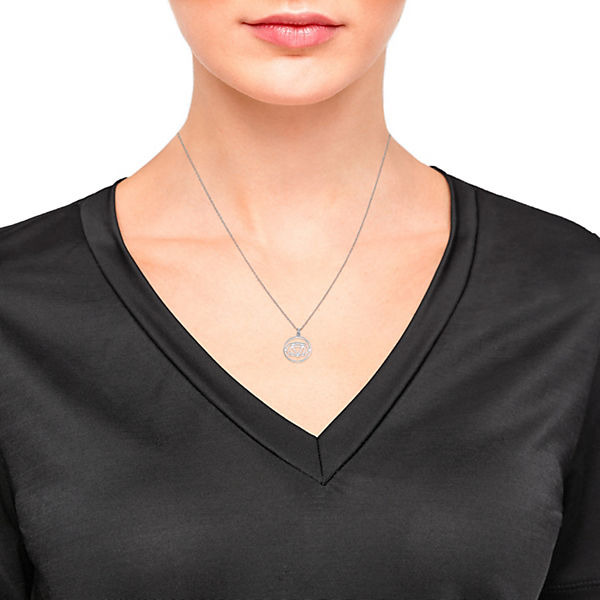 Accessoires Halsketten s.Oliver Halskette für Damen 925 Sterling Silber | Ornament Halsketten silber
