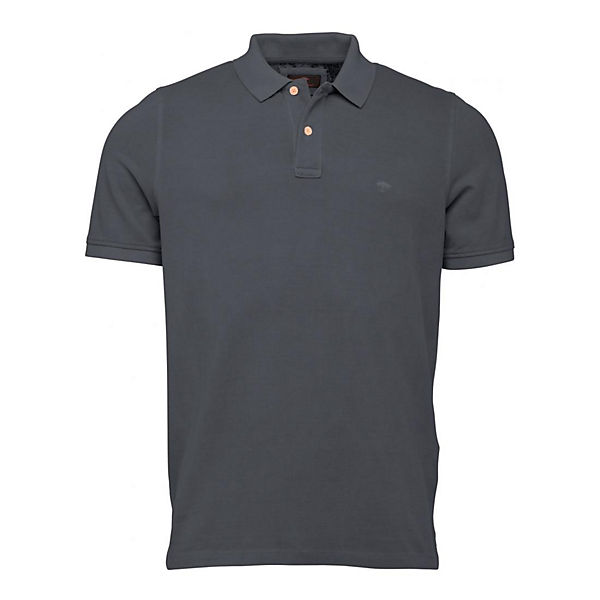 Bekleidung Poloshirts FYNCH-HATTON® Polo Herren Polo Garment Dyed Poloshirts grau