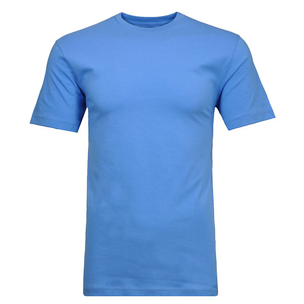 Bekleidung T-Shirts RAGMAN T-Shirt Rundhals Singlepack T-Shirts blau