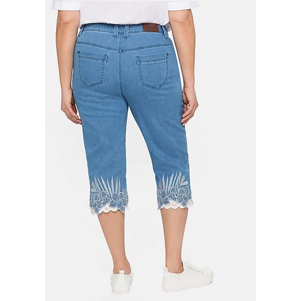 Bekleidung Jeans sheego Jeans Jeanshosen light blue denim Bekleidung Jeans sheego Jeans Jeanshosen light blue denim
