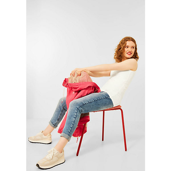 Bekleidung Tops Street One Top in Unifarbe Tops offwhite Bekleidung Tops Street One Top in Unifarbe Tops offwhite