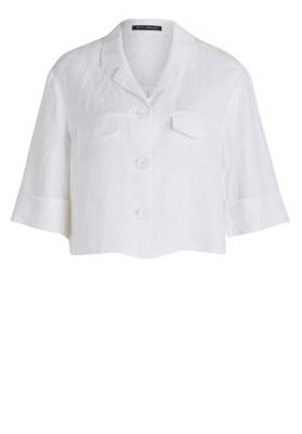Betty Barclay Betty Barclay Leinenjacke mit Knopfleiste weiß