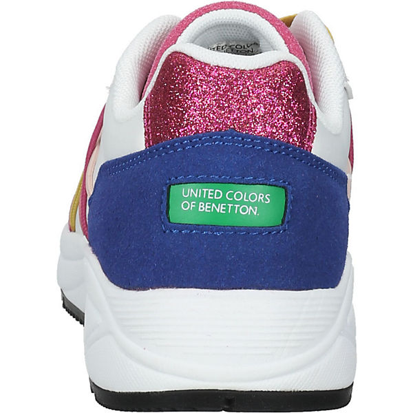 Schuhe Sneakers Low United Colors of Benetton Sneaker Sneakers Low mehrfarbig