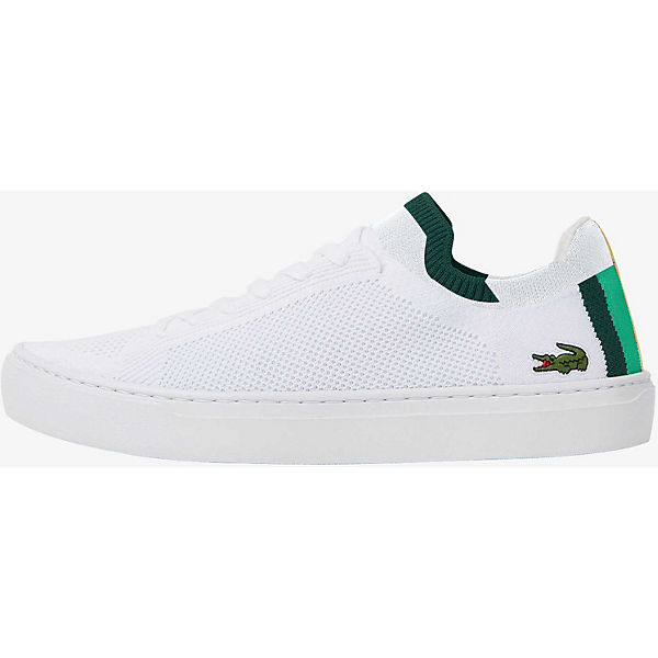 Schuhe Sneakers Low LACOSTE Sneaker Sneakers Low grün/weiß