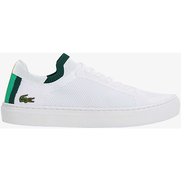 Schuhe Sneakers Low LACOSTE Sneaker Sneakers Low grün/weiß