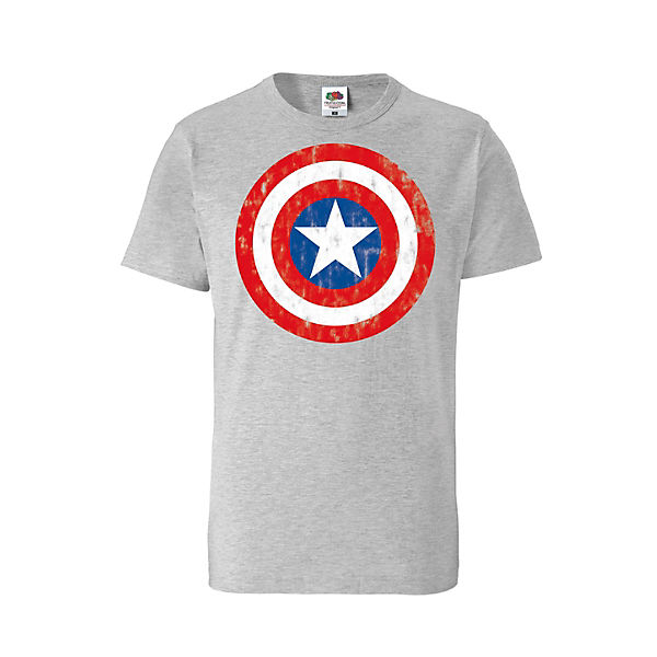 Bekleidung T-Shirts Logoshirt® Logoshirt T-Shirt grau-kombi