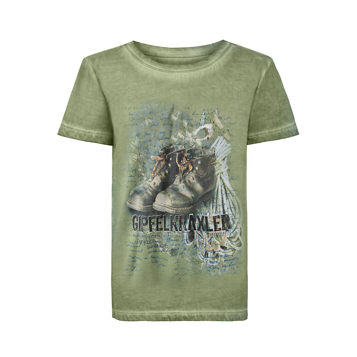 Stockerpoint T-Shirt Gipfelkraxler jr. T-Shirts grün