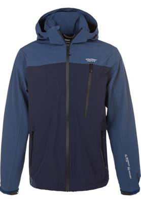 weather report® Outdoorjacke Delton Regenjacken blau