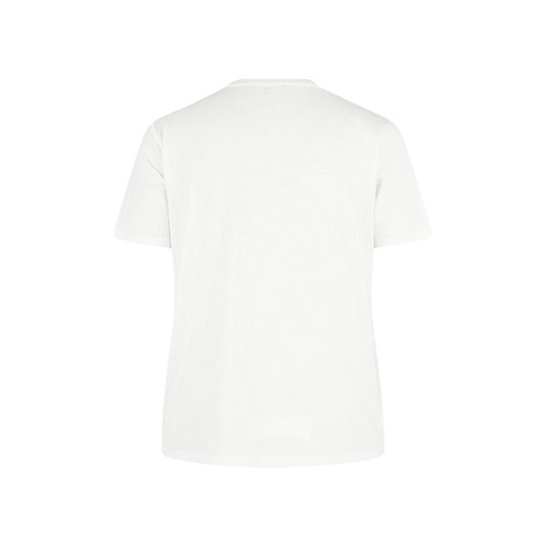 Bekleidung T-Shirts THEA T-Shirt mit Schriftzug T-Shirts weiß