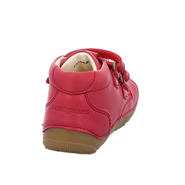 Schuhe bundgaard Petit Velcro Lauflernschuh Glattleder uni Halbschuhe rot Schuhe bundgaard Petit Velcro Lauflernschuh Glattleder uni Halbschuhe rot