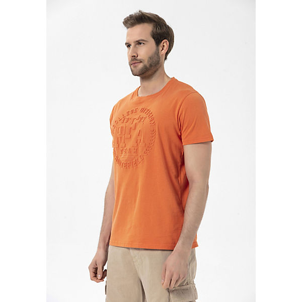 Bekleidung T-Shirts ROUTEFIELD ROUTEFIELD T-Shirt TULLY T-Shirts AdultM orange