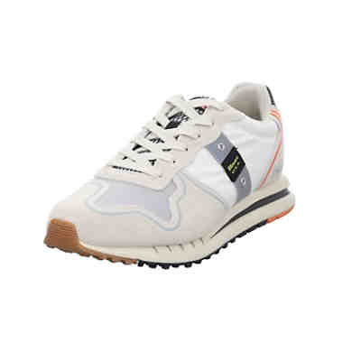 Herren Sneaker Schuhe Quartz 01 Sneaker Sport Halbschuhe Leder-/Textilkombination uni Sneakers Low