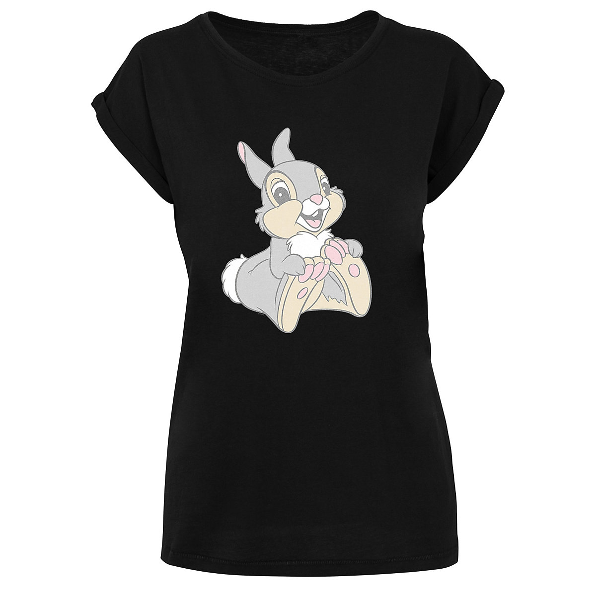 F4NT4STIC Disney Classics Bambi Klopfer T-Shirts schwarz