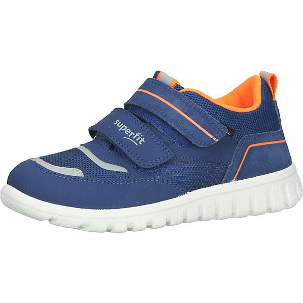 Schuhe Klassische Halbschuhe superfit Sneaker Halbschuhe blau/orange