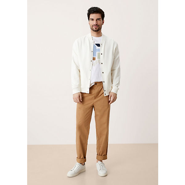 Bekleidung Chinohosen s.Oliver Loose: Baumwollchino Chinohosen braun Bekleidung Chinohosen s.Oliver Loose: Baumwollchino Chinohosen braun
