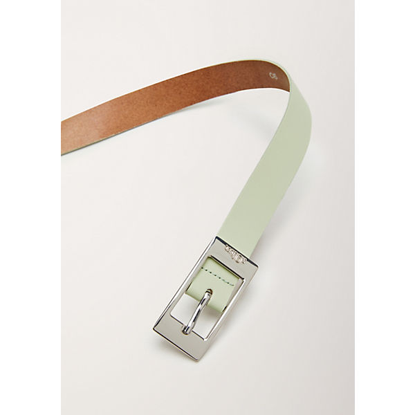 Accessoires Klassische Gürtel s.Oliver Gürtel aus Glattleder Gürtel grün Accessoires Klassische Gürtel s.Oliver Gürtel aus Glattleder Gürtel grün