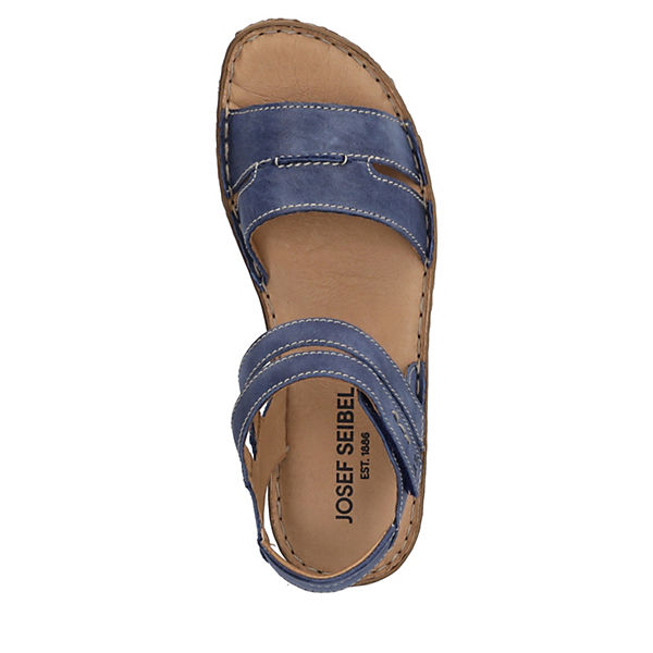 Schuhe Klassische Sandalen Josef Seibel Damen-Sandale Rosalie 47 ocean Klassische Sandalen blau