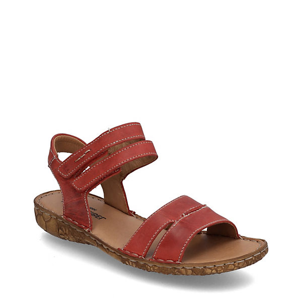 Schuhe Klassische Sandalen Josef Seibel Damen-Sandale Rosalie 47 rot Klassische Sandalen rot