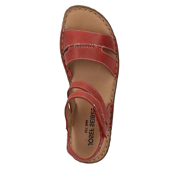 Schuhe Klassische Sandalen Josef Seibel Damen-Sandale Rosalie 47 rot Klassische Sandalen rot Schuhe Klassische Sandalen Josef Seibel Damen-Sandale Rosalie 47 rot Klassische Sandalen rot