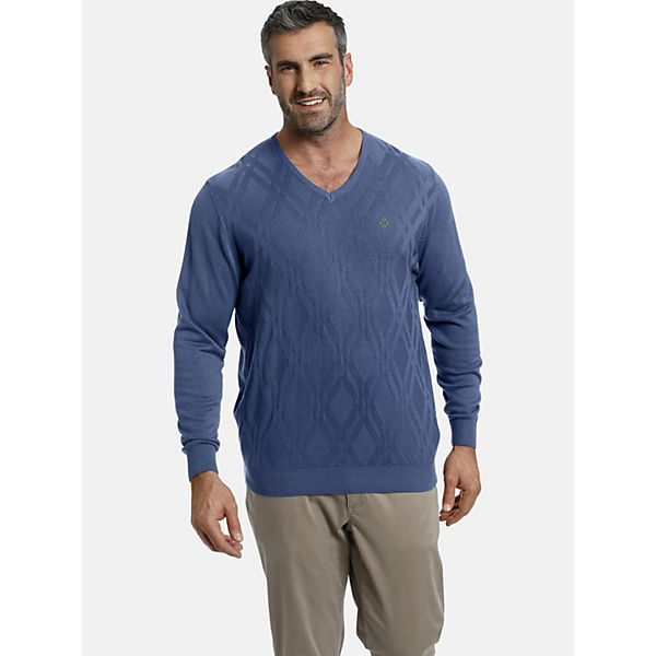 Bekleidung Pullover & Strickjacken Charles Colby Pullover EARL BUAN Pullover blau