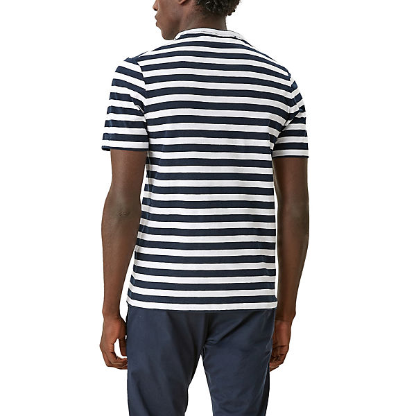 Bekleidung T-Shirts s.Oliver Jerseyshirt mit Streifen T-Shirts weiß Bekleidung T-Shirts s.Oliver Jerseyshirt mit Streifen T-Shirts weiß