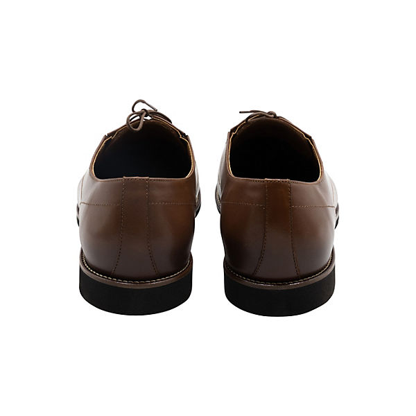 Schuhe Schnürschuhe DreiMaster Vintage Anzugschuhe aus Glattleder Schnürschuhe braun