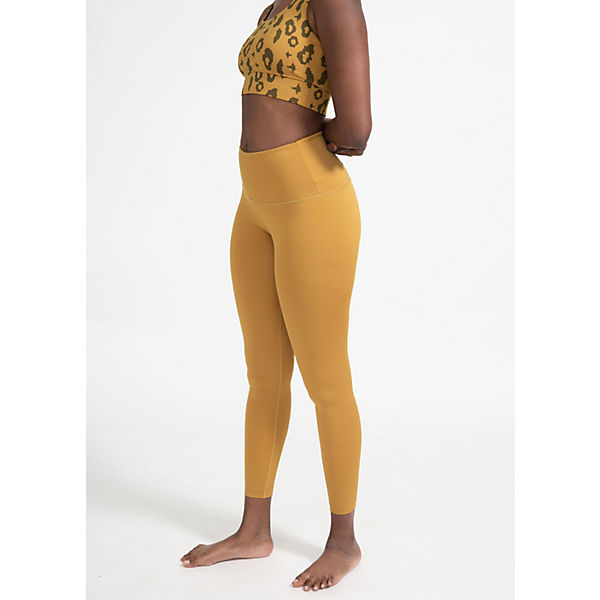 Bekleidung Leggings boochen® Legging High-Rise Legging gelb Bekleidung Leggings boochen® Legging High-Rise Legging gelb