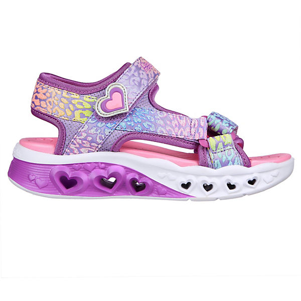 Schuhe Klassische Sandalen SKECHERS Flutter Hearts Sandalen violett