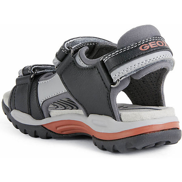 Schuhe Klassische Sandalen GEOX Borealis B. A Sandalen grau