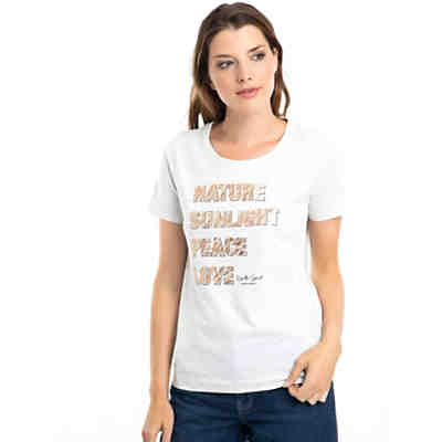 T-Shirt Nature Sunlight mit Aufdruck & Rundhalsausschnitt, 95 % Baumwolle T-Shirts AdultW