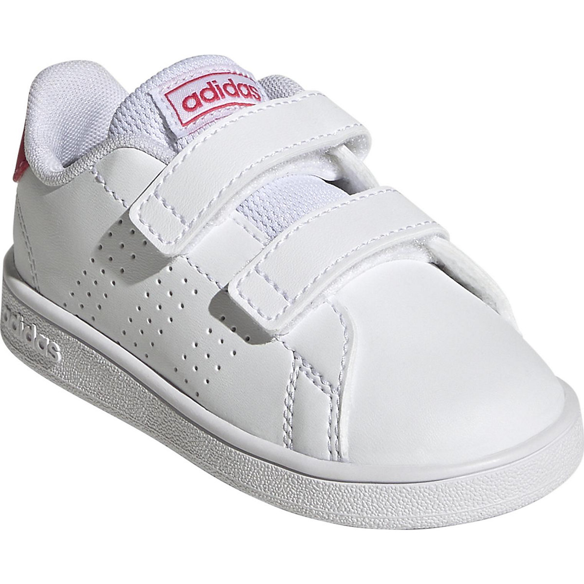 adidas Baby Low Sneakers ADVANTAGE CF pink/weiß