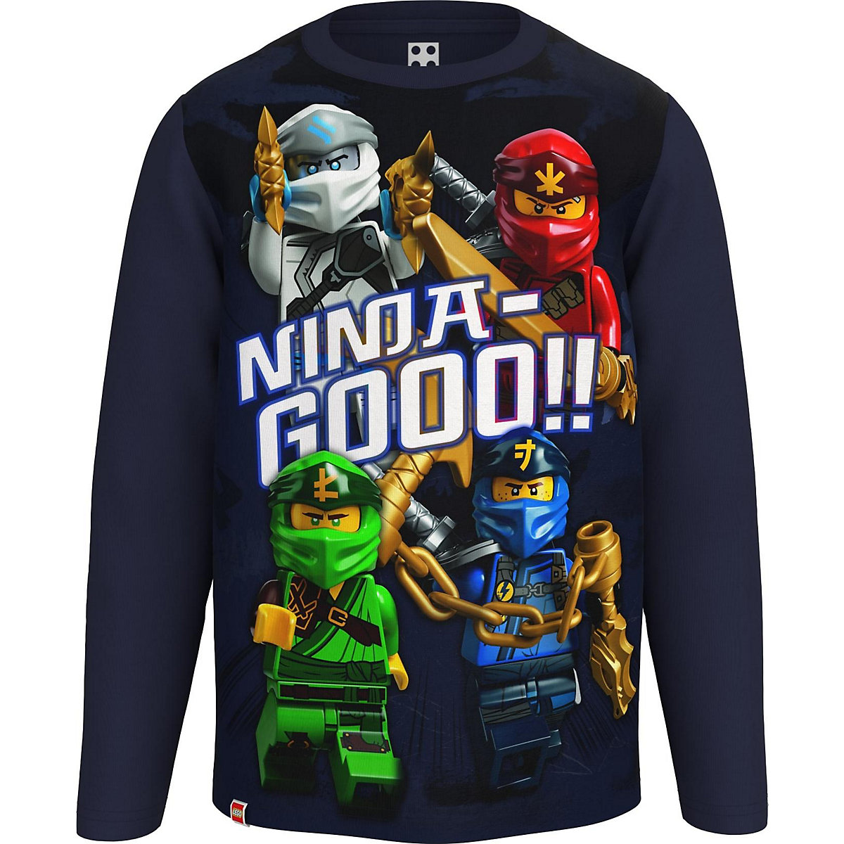 LEGO Ninjago LEGO Ninjago Langarmshirt für Jungen dunkelblau