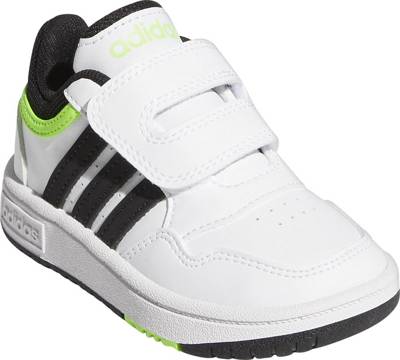 Uitstroom beton geboren adidas, Kinder Sneakers High HOOPS 3.0 CF I, schwarz/grün | mirapodo