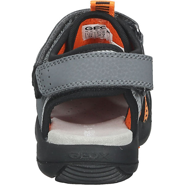 Schuhe Klassische Sandalen GEOX Sandalen Sandalen grau/orange