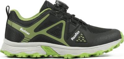 RICHTER Outdoorschuhe für Jungen schwarz/grün