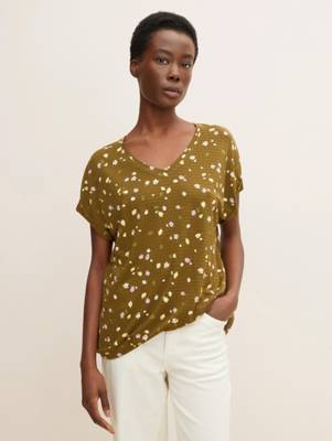 TOM TAILOR Shirt oliv