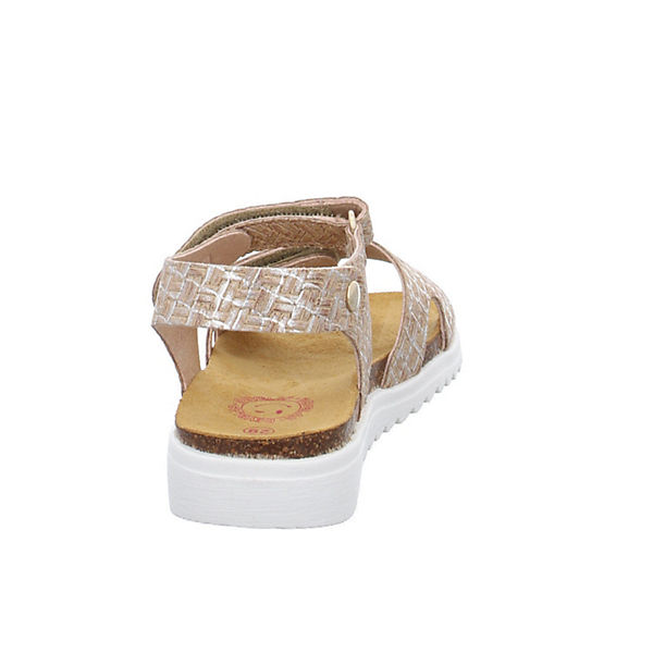 Schuhe Klassische Sandalen develab Mädchen Sandalen Schuhe Sandale Kinderschuhe Synthetik gemustert Sandalen silber