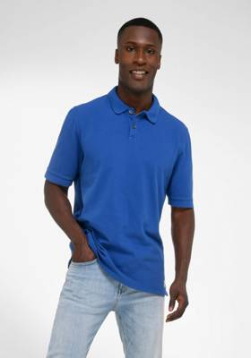 Louis Sayn Poloshirt cotton Poloshirts blau