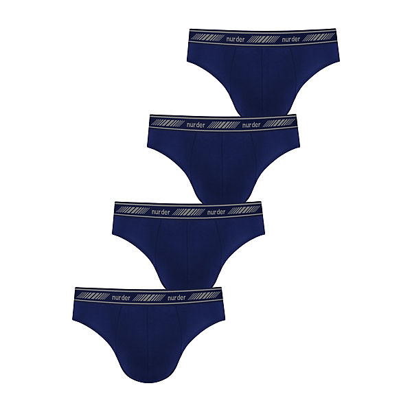 Bekleidung Slips, Panties & Strings NUR DER Slip 3D-Flex Classic Slips dunkelblau