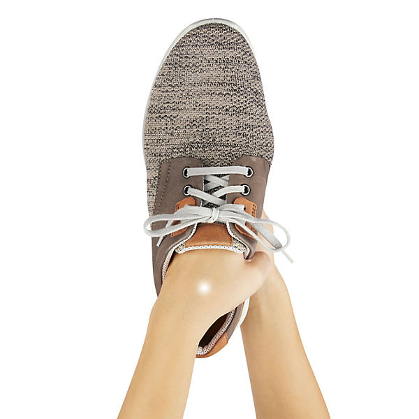 Schuhe Klassische Halbschuhe Naturläufer Schnürschuh mit Superstretch-Textil Schuhweite: H braun