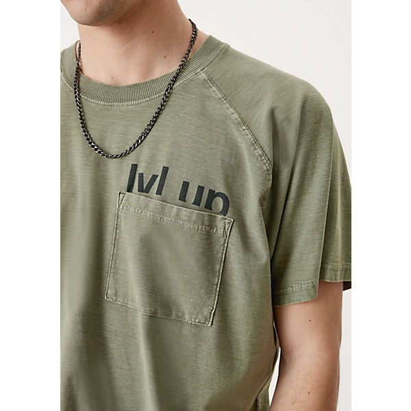 Bekleidung T-Shirts QS by s.Oliver T-Shirt mit Brusttasche T-Shirts olive Bekleidung T-Shirts QS by s.Oliver T-Shirt mit Brusttasche T-Shirts olive
