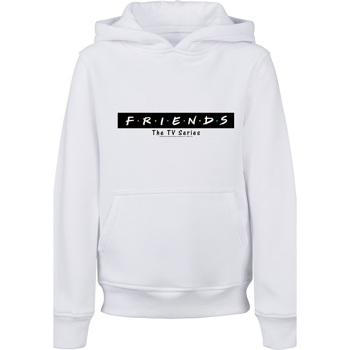 F4NT4STIC TV Serie FRIENDS Logo Block Sweatshirts weiß