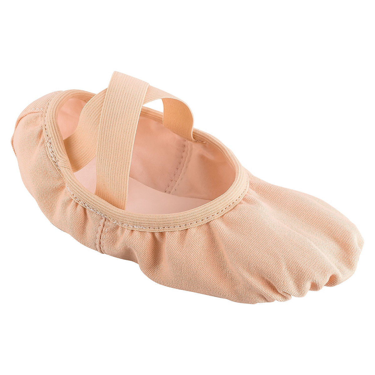 tanzmuster Ballettschuhe Bonnie aus Baumwoll-Stretch geteilte Ledersohle Ballettschuhe für Mädchen rosa tanzmuster Ballettschuhe Bonnie aus Baumwoll-Stretch geteilte Ledersohle Ballettschuhe für Mädchen rosa