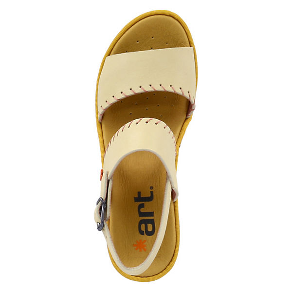 Schuhe Klassische Sandaletten *art Keilsandaletten PARMA Klassische Sandaletten gelb
