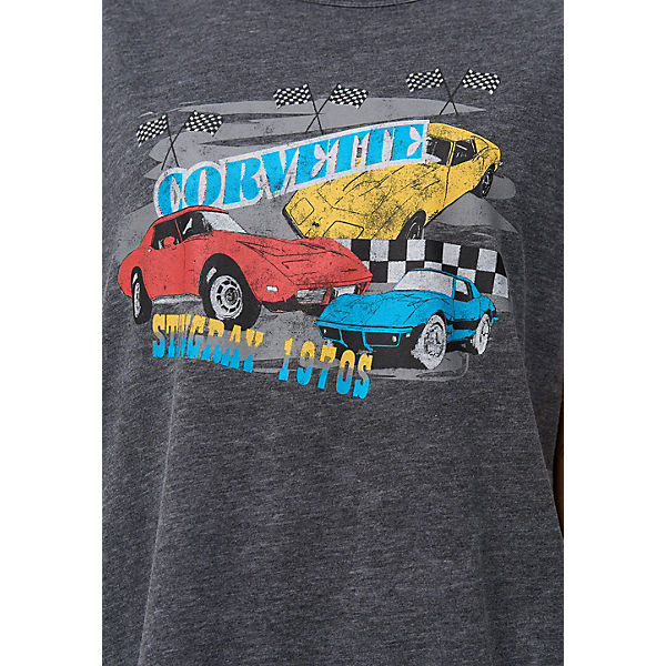 Bekleidung T-Shirts RE:COVERED™ Recovered T-Shirt Corvette Multiple T-Shirts AdultW schwarz